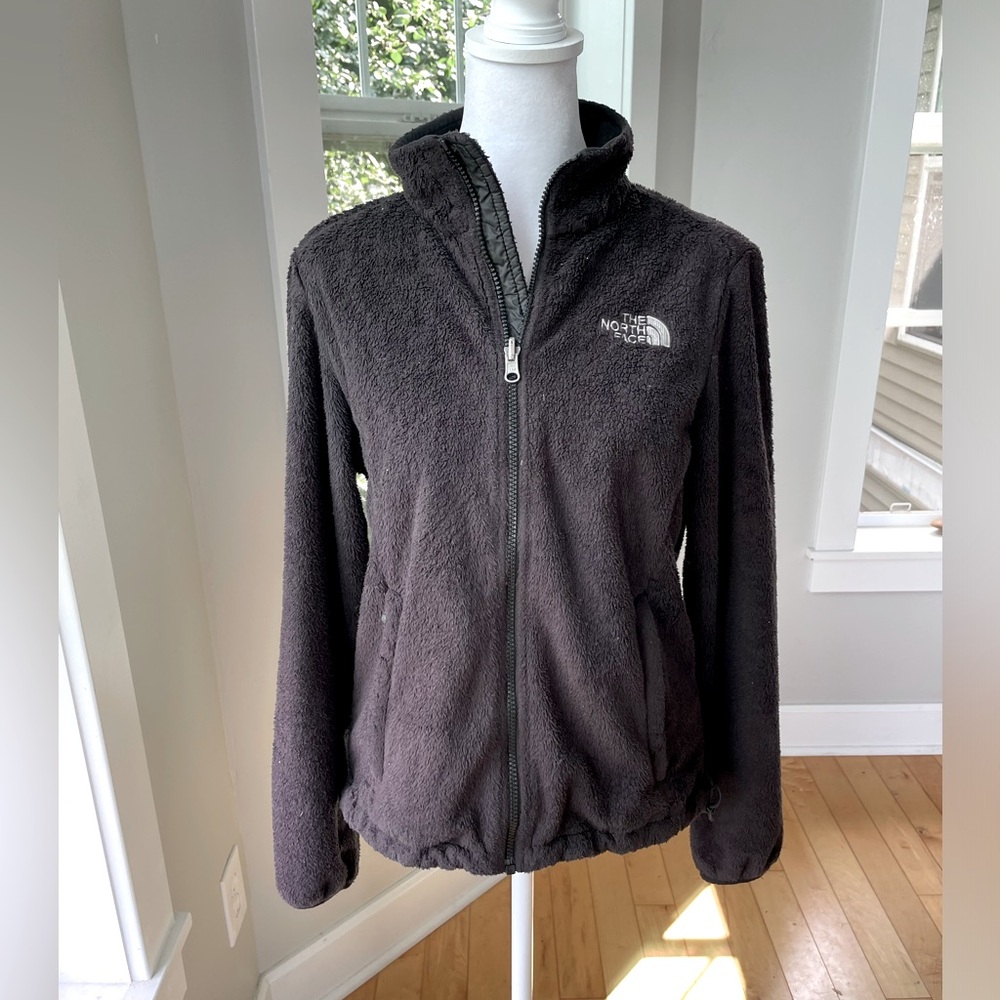 The North Face Black Full Zip Fleece Jacket Size Small